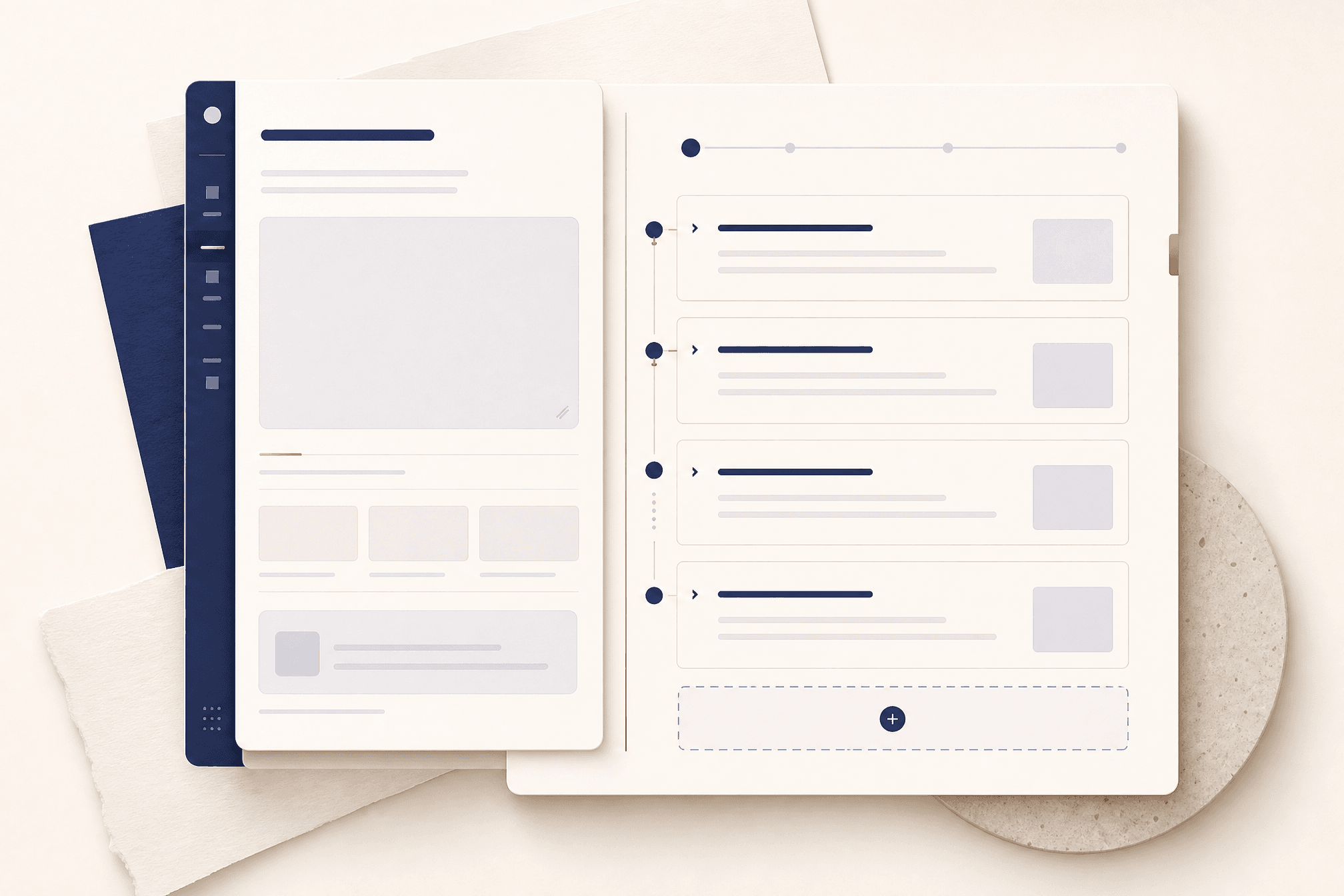 A briefing composer turning a short brief into a structured proposal outline